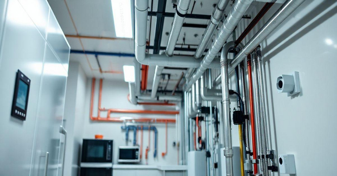 Distribuidor de Central de Gás Residencial