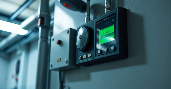 Painel de Alarme de Gases para Indústria Eficiente