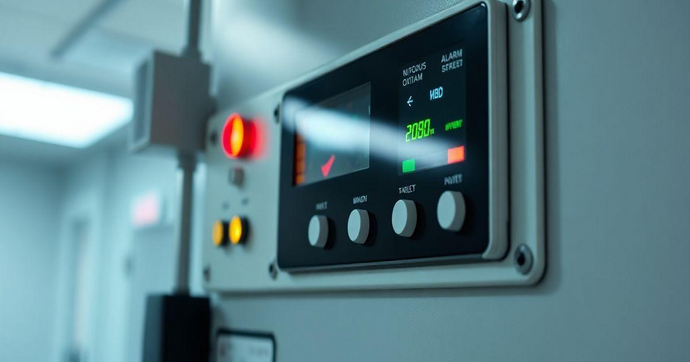 Painel de Alarme para Óxido Nitroso: Segurança Essencial