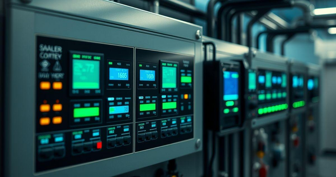 Painel de Monitoramento de Gases: Segurança em Foco